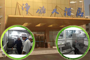 净雅集团使用同林果蔬、海鲜消毒专用设备